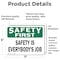 Signmission Safety Culture Sign, 7 in Width, Vinyl Decal, Rectangle OS-2PACK-CL-D-57-L-20009 - alternate 3